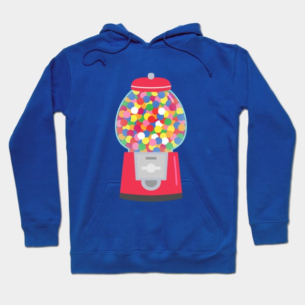 Colorful Candy, Gumball Machine Hoodie by rustydoodle